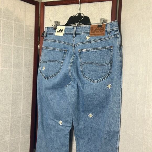 LEE x THE HUNDRED FLOWER EMBROIDERED RELAXED WORKPANTS SIZE 32X32 - Picture 4 of 10